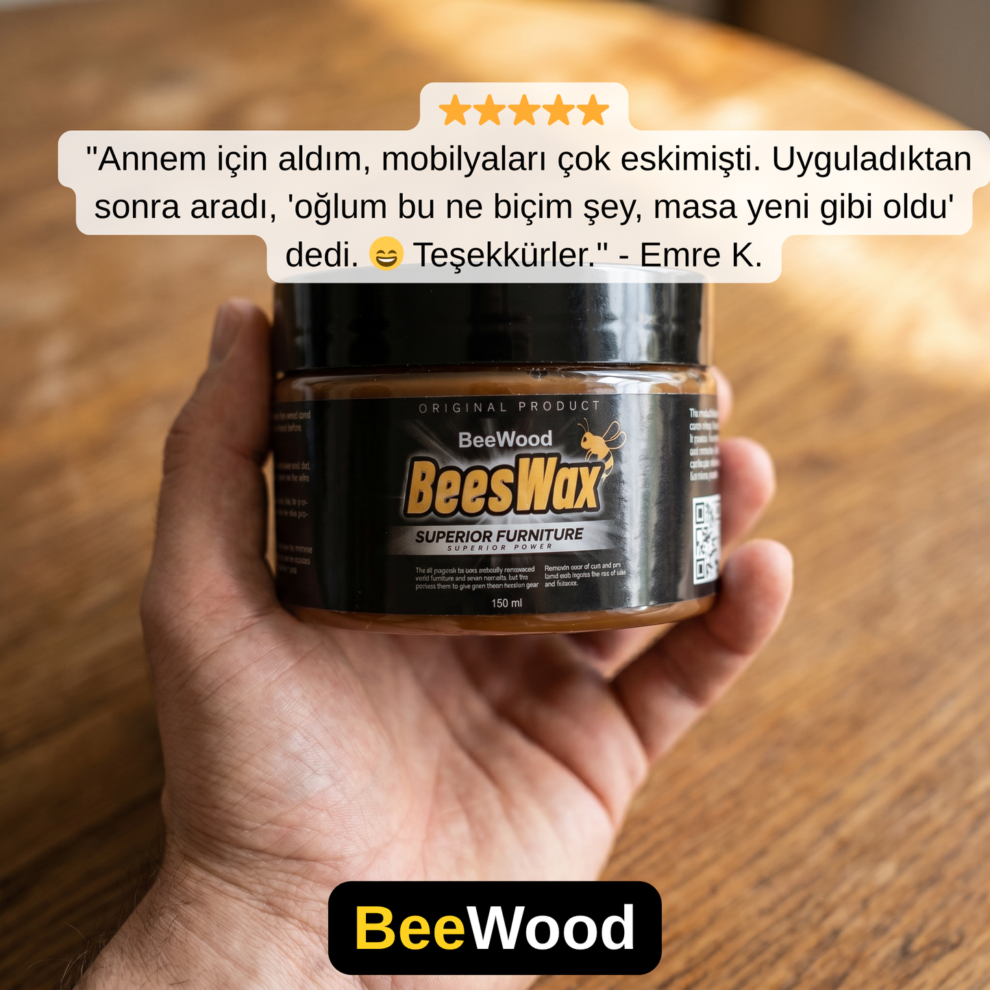 BeeWood® - Balmumu Kremi